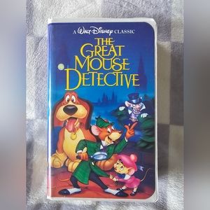 Disney VHS tape of The Great mouse detective.
